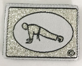 Silver Glitter Press Ups Silver Glitter Press Ups